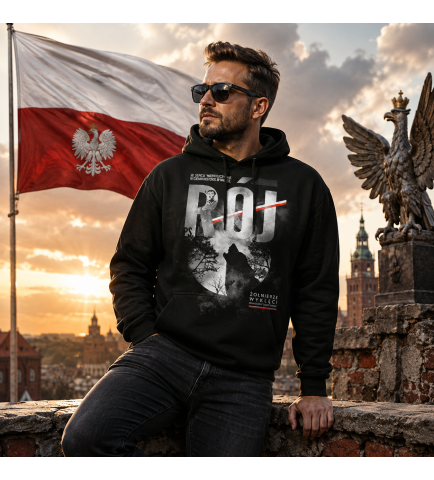 Bluza z kapturem  RÓJ